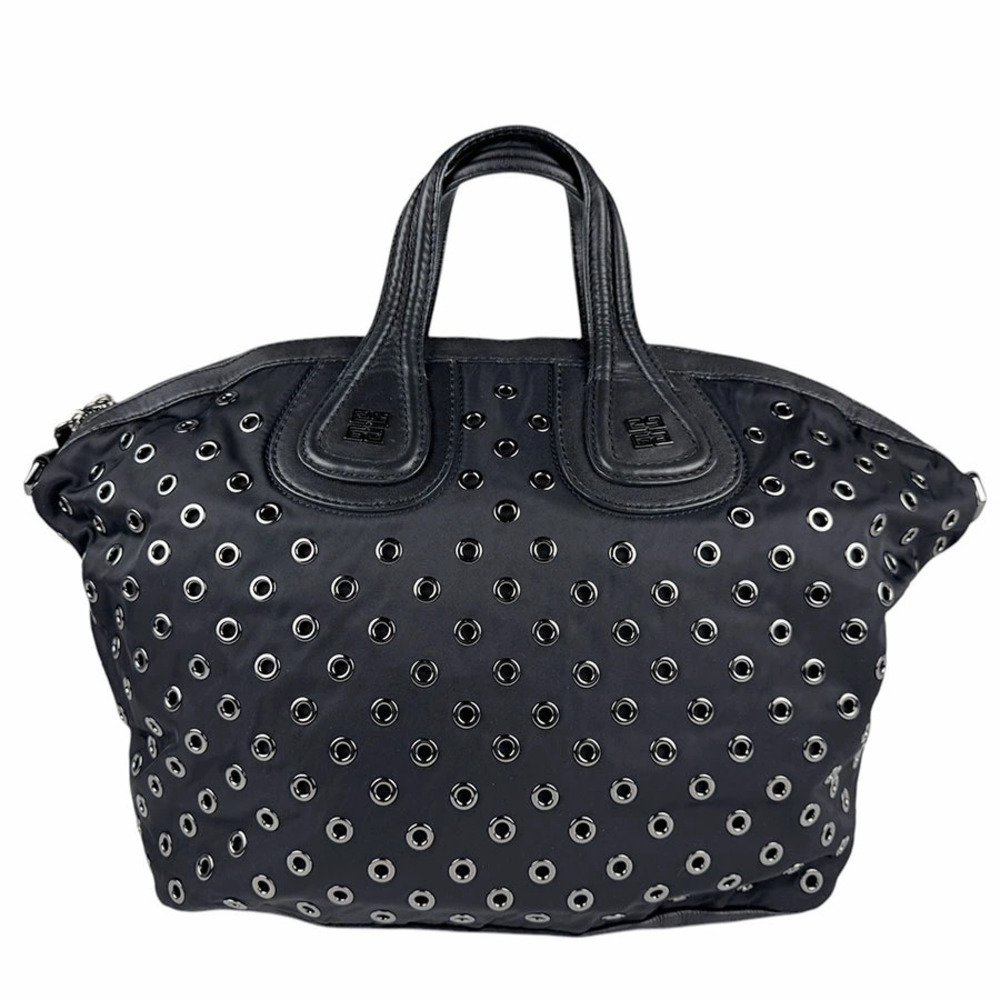 Givenchy Nightingale handbag leather black